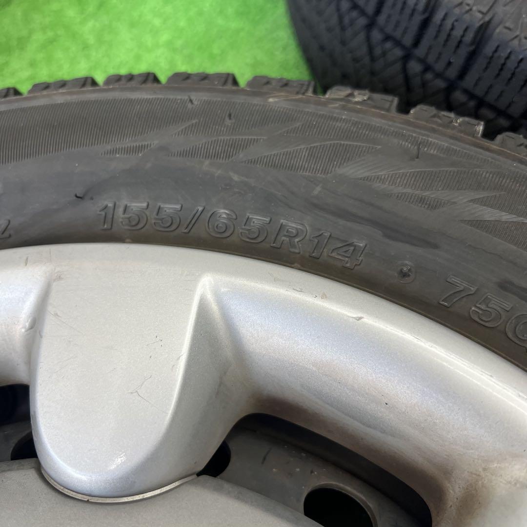 送料込み 155/65R14 スタッドレスタイヤVRX2 ムーヴキャンバス