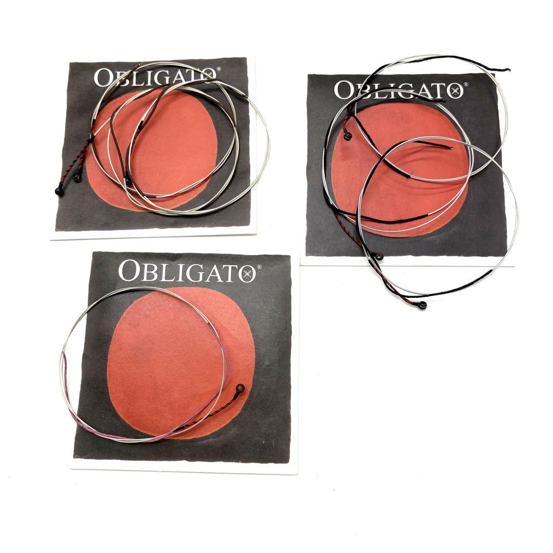 バイオリン弦オブリガードADGE（３回使用） Amazon.co.jp: オブリガート OBLIGATOバイオリン弦(4/4)セット E