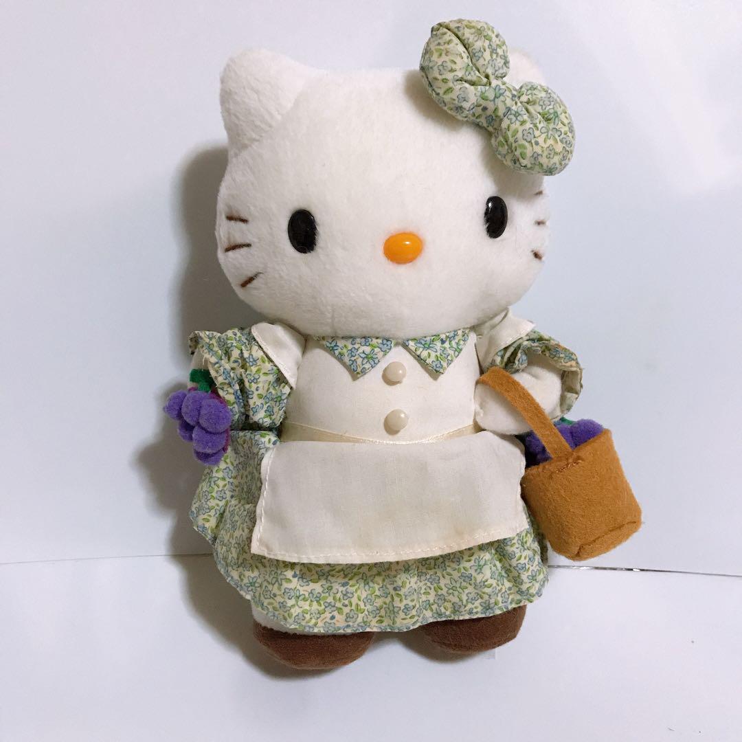 ハローキティ ぬいぐるみ 3コ レトロ セット