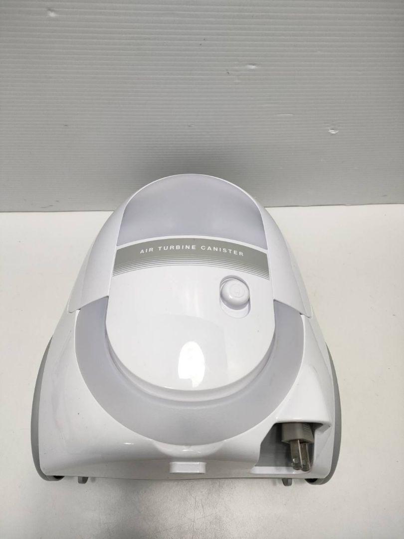★オリジナルベーシック キャニスター掃除機 CPA201BK-WH 紙パック式