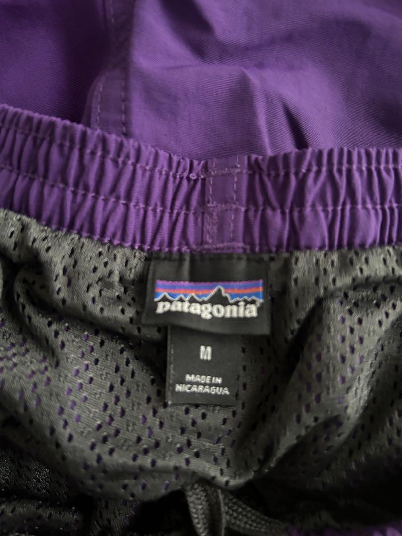 Patagonia バギーズショーツ パタゴニア ショートパンツ パープル　M