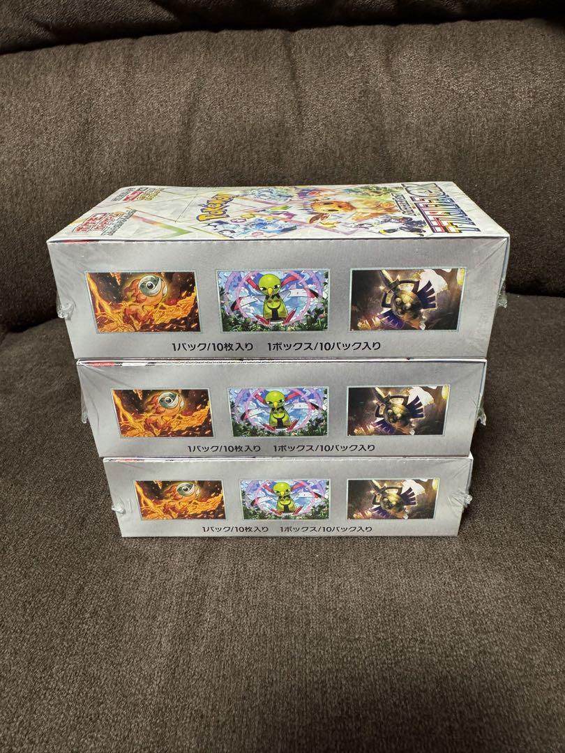 ポケカ　テラスタルフェスex 新品未開封　シュリンク付　3BOX 説明文必読