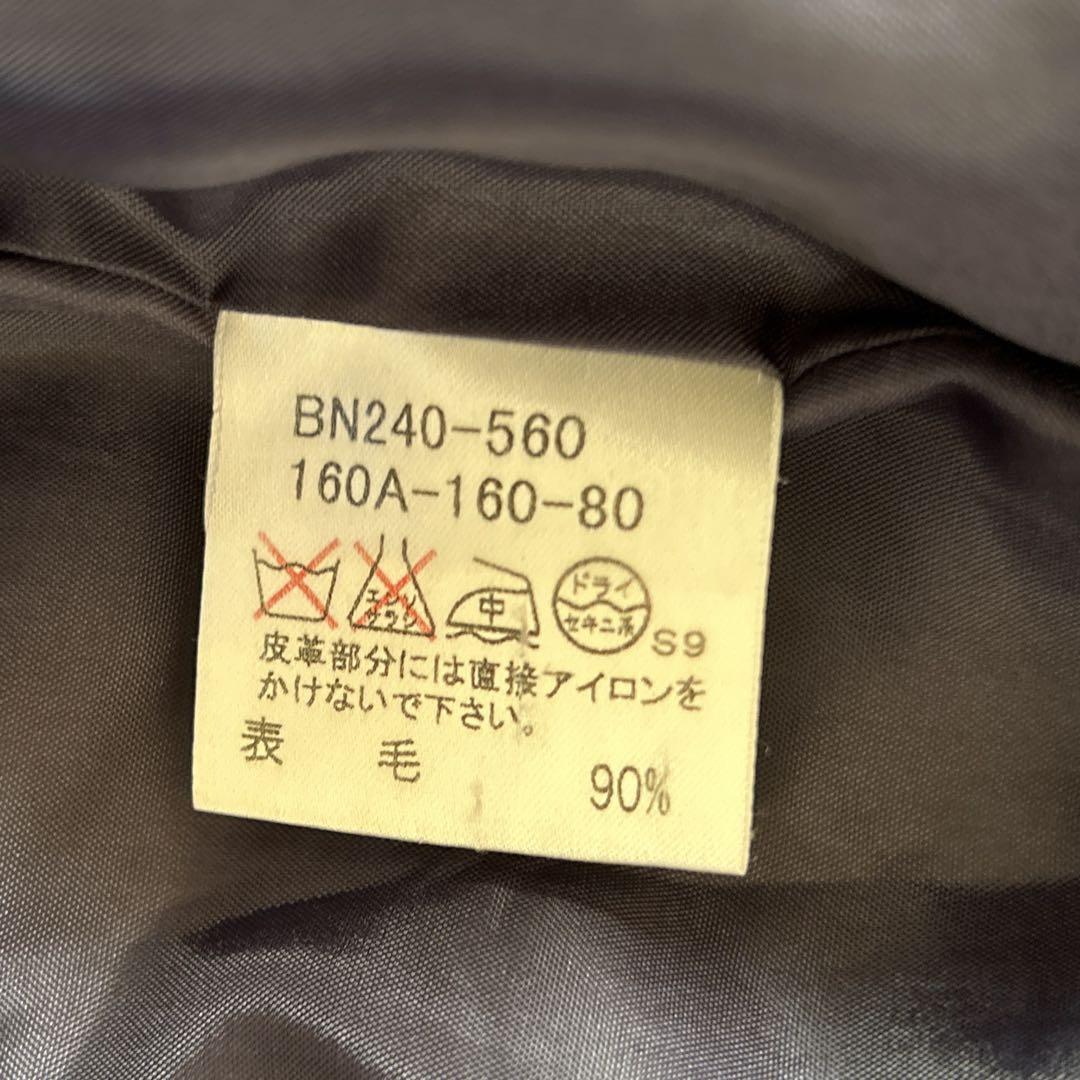 BURBERRY LONDON ダッフルコート ロング 紺 160A