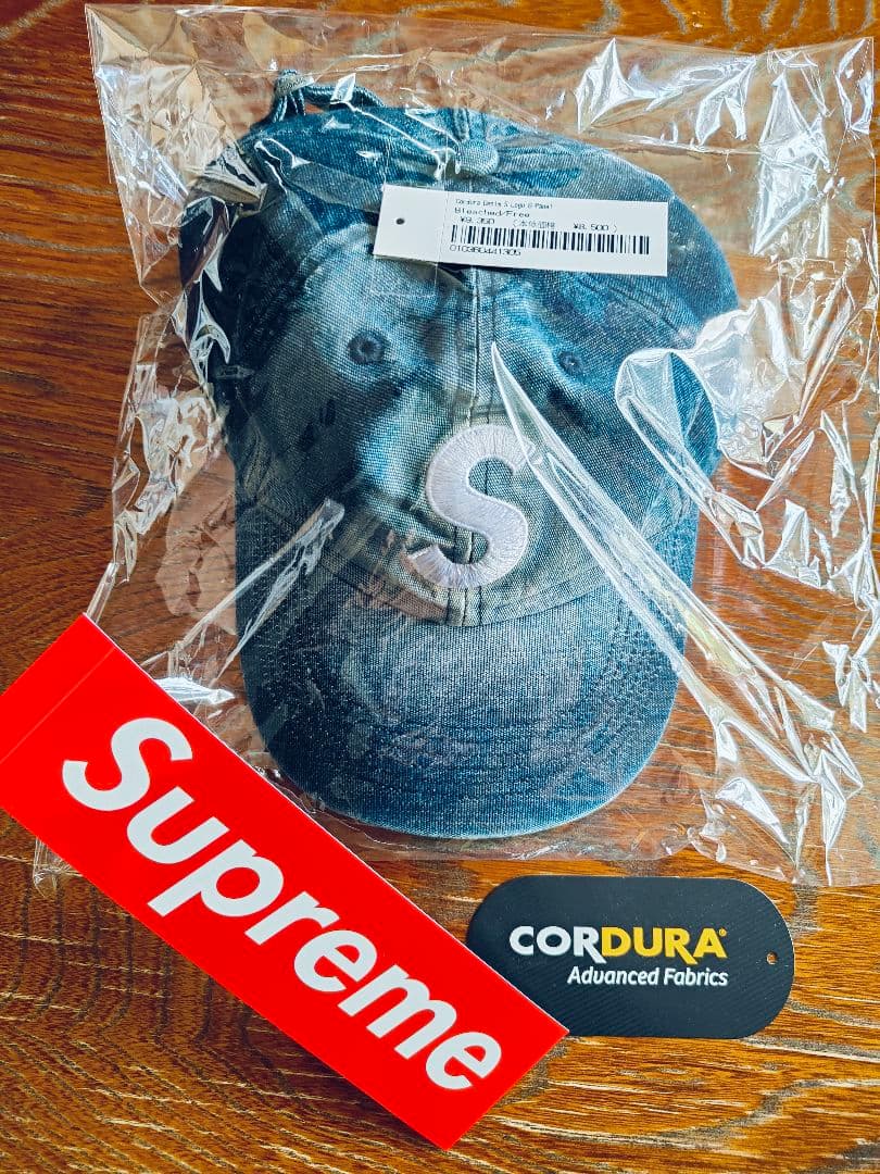 新品同！【Supreme】CORDURA DENIM CAP S-LOGO