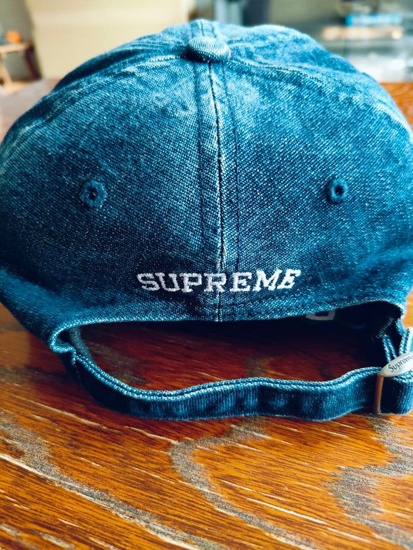 新品同！【Supreme】CORDURA DENIM CAP S-LOGO