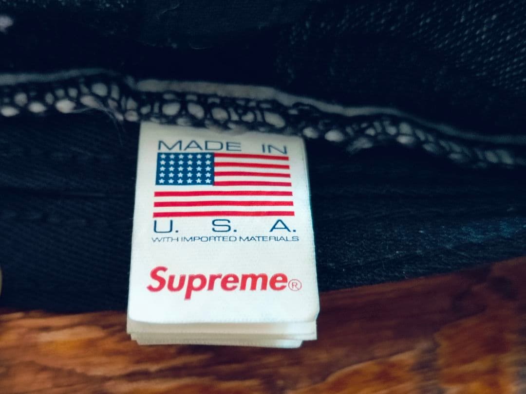 新品同！【Supreme】CORDURA DENIM CAP S-LOGO