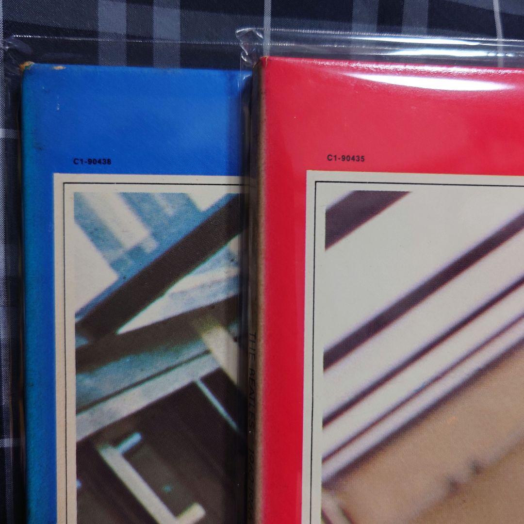 入手困難BEATLES☆USキャピトル C1ラストプレス盤RED•BLUEセット