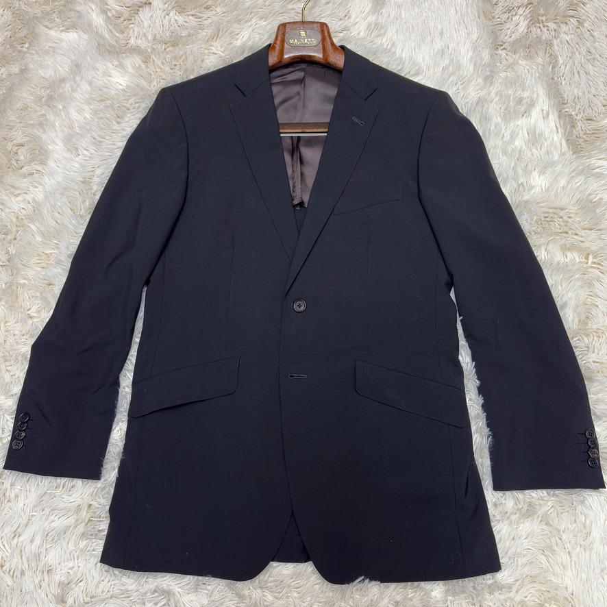 美品　Paul Smith ブラック テーラードジャケット　日本製　ウール100