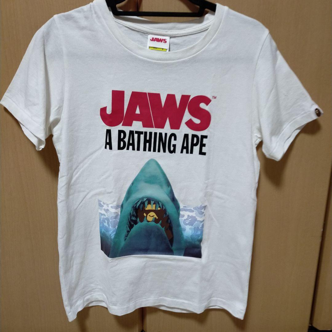 エイプ　JAWS　Tシャツ　S　レディース