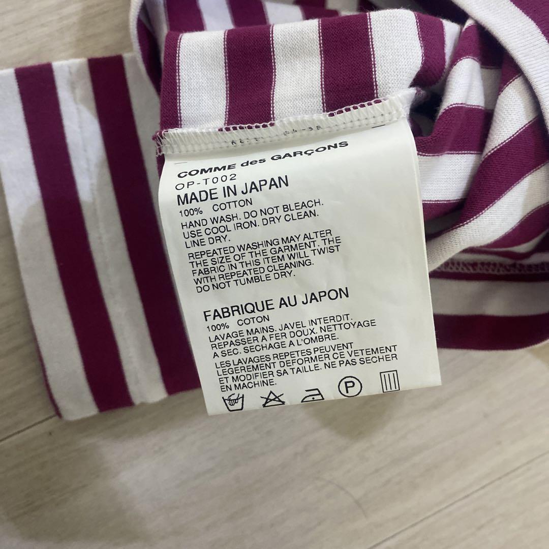 COMME des GARÇONS OP-T002 長袖Tシャツ
