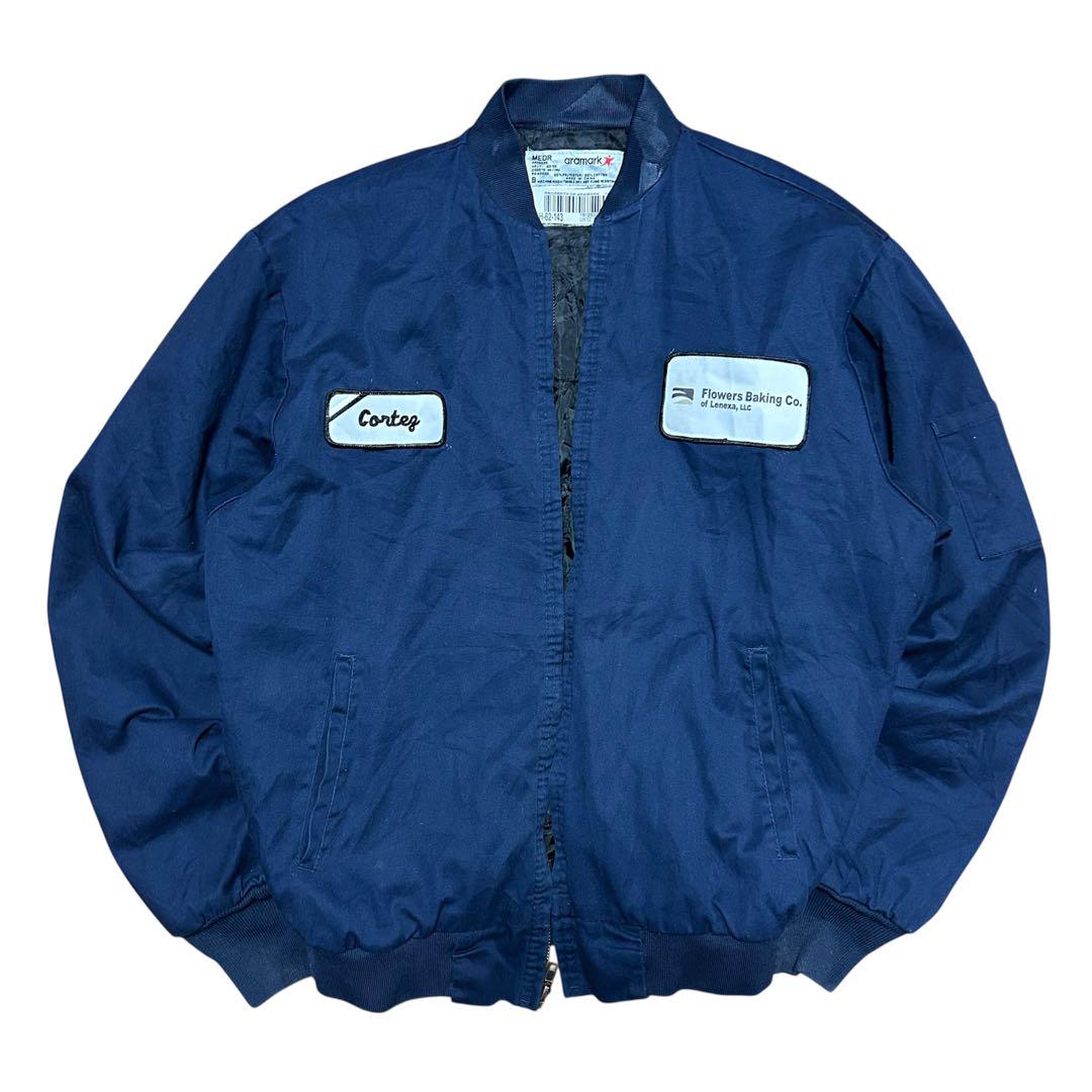 90s-00s aramark PEPSI MA-1タイプ ワークジャケット 90s-00s aramark PEPSI MA-1タイプ ワークジャケット - メルカリ