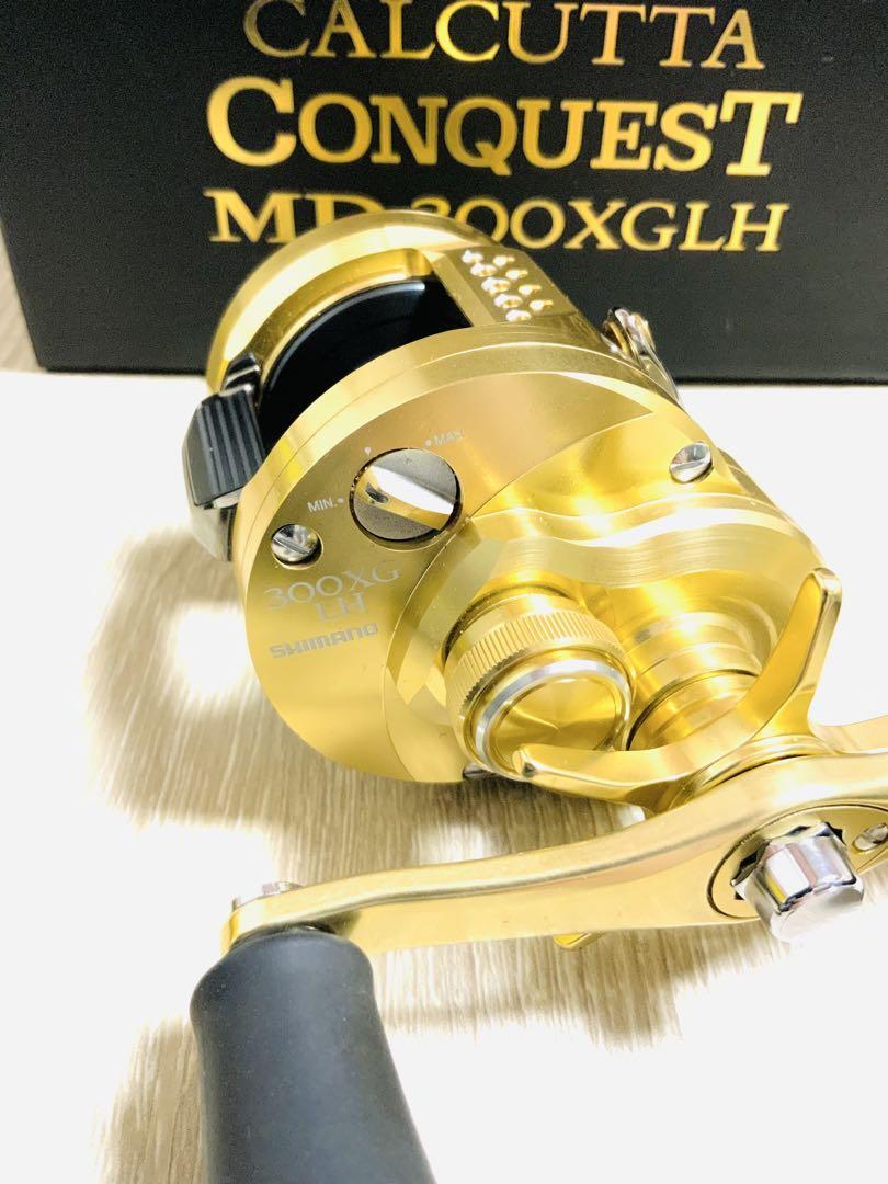 (美品)シマノ 23 カルカッタコンクエスト MD300XGLH