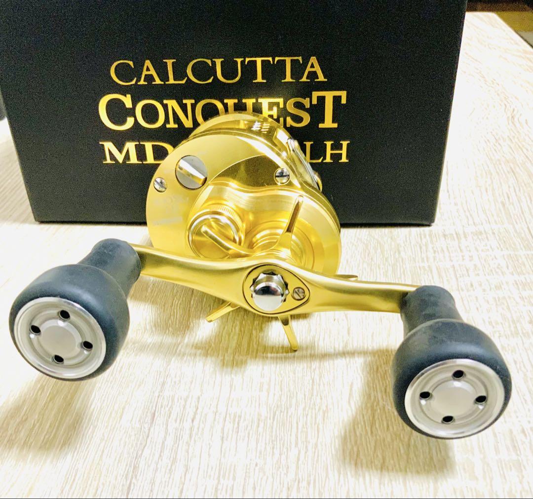 (美品)シマノ 23 カルカッタコンクエスト MD300XGLH
