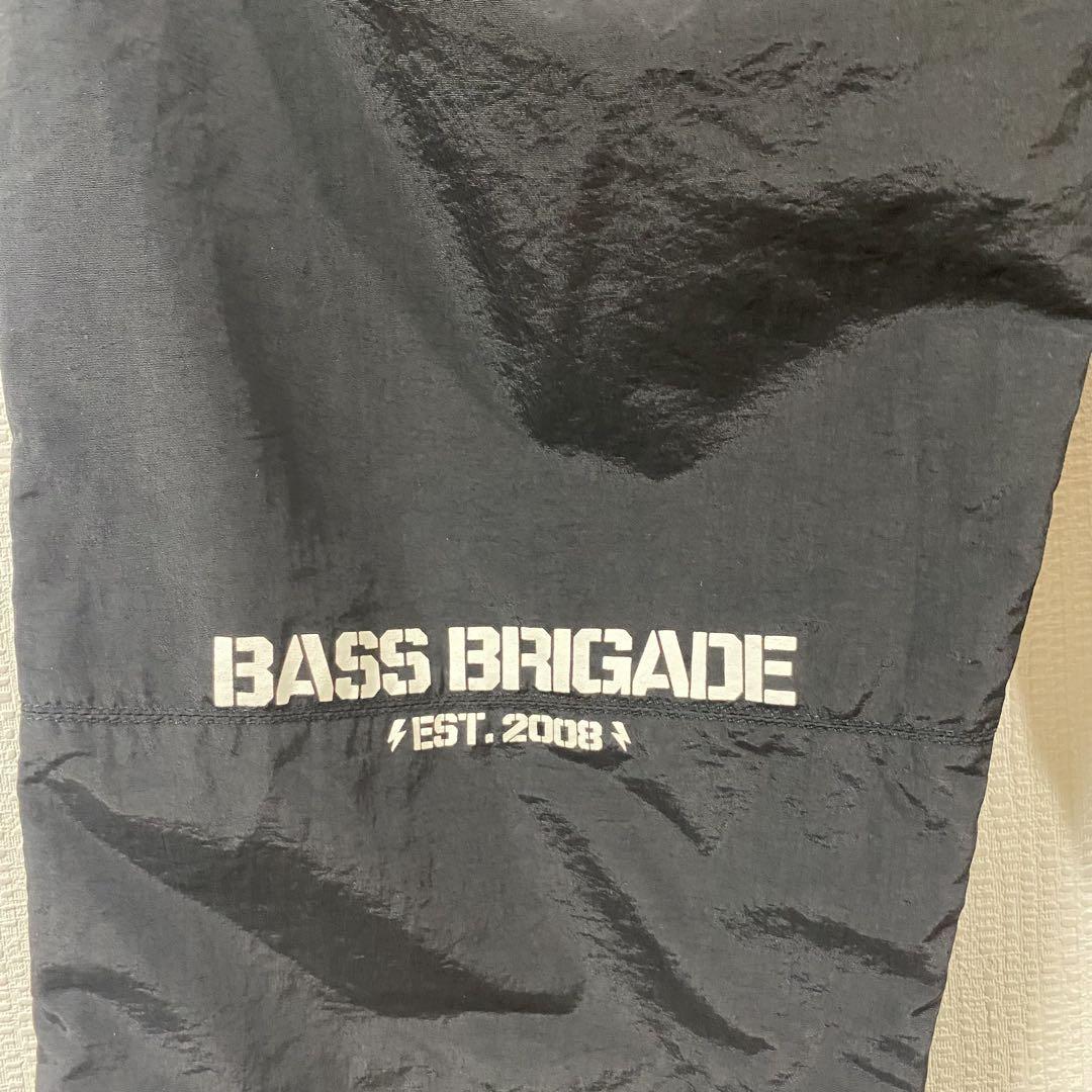バスブリゲード BASS BRIGADE ナイロンパンツ Mサイズ ブラック