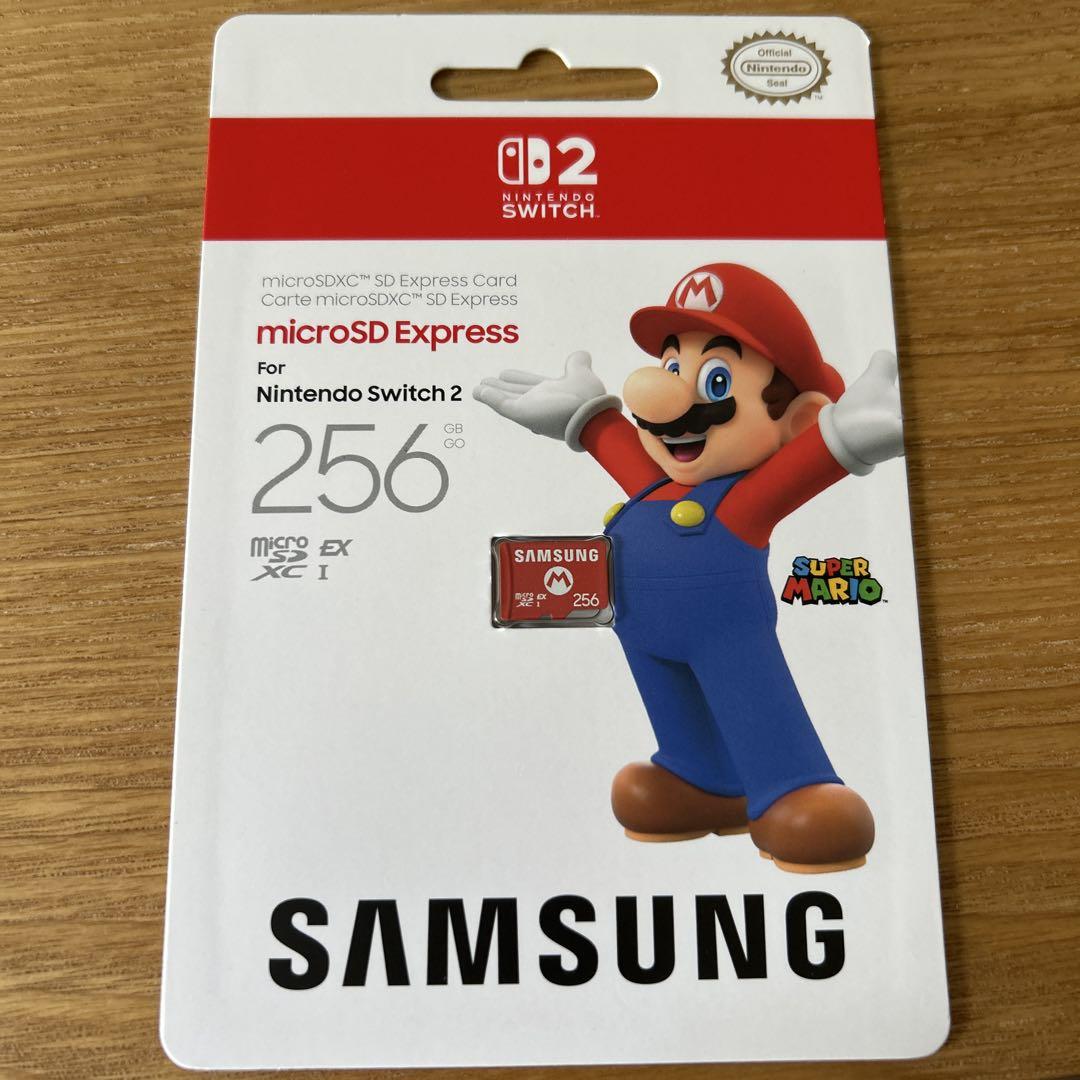 新品Samsung microSD Express 256GB Switch 2