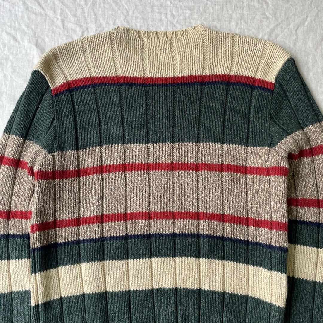 POLO by Ralph Lauren マルチボーダー セーター XL