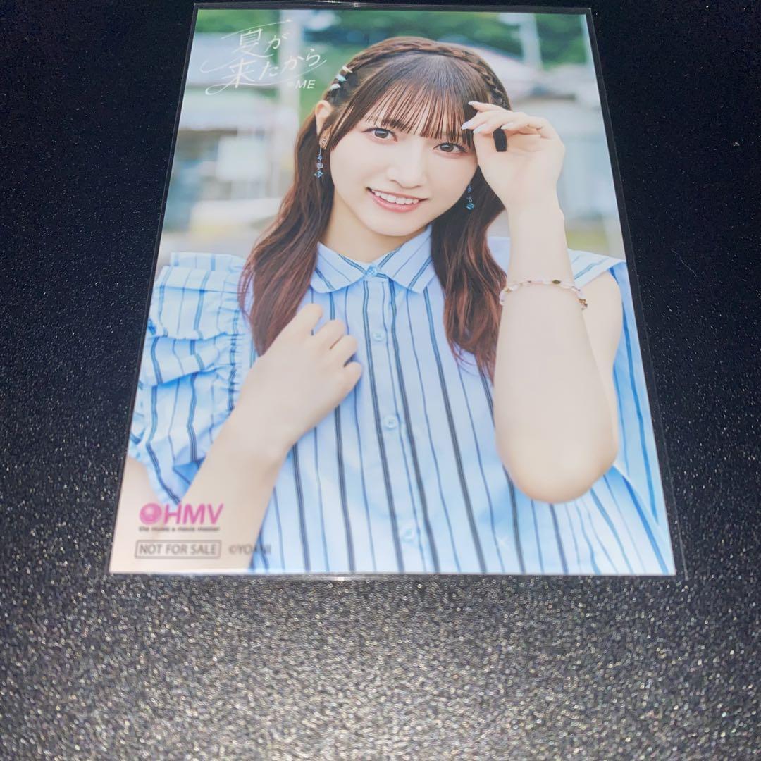 ノイミー蟹沢萌子直筆夏が来たから生写真アクスタ