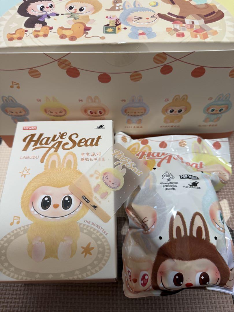 正規品　ラブブPOPMART Have a Seat ぬいぐるみ