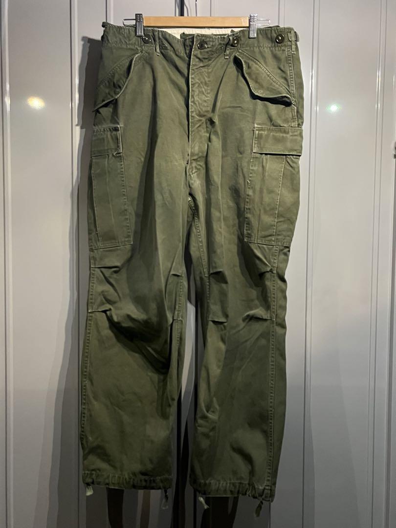 Vtg Men's 50s Korean War US Army M-51 Cargo Field Pants Sz