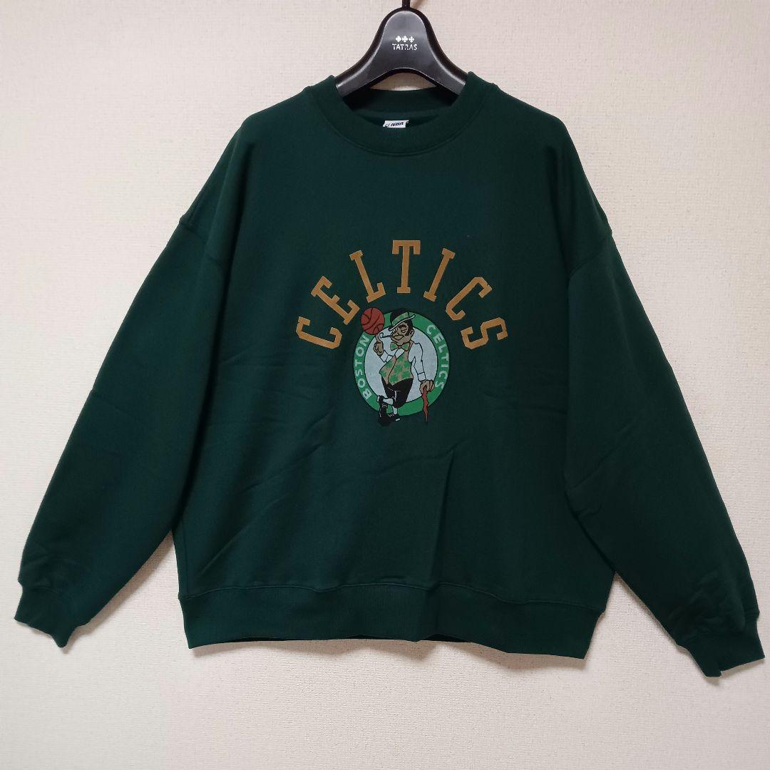 Celticsセルティックス新品未使用トレーナースウェットグリーンサイズL大きめ