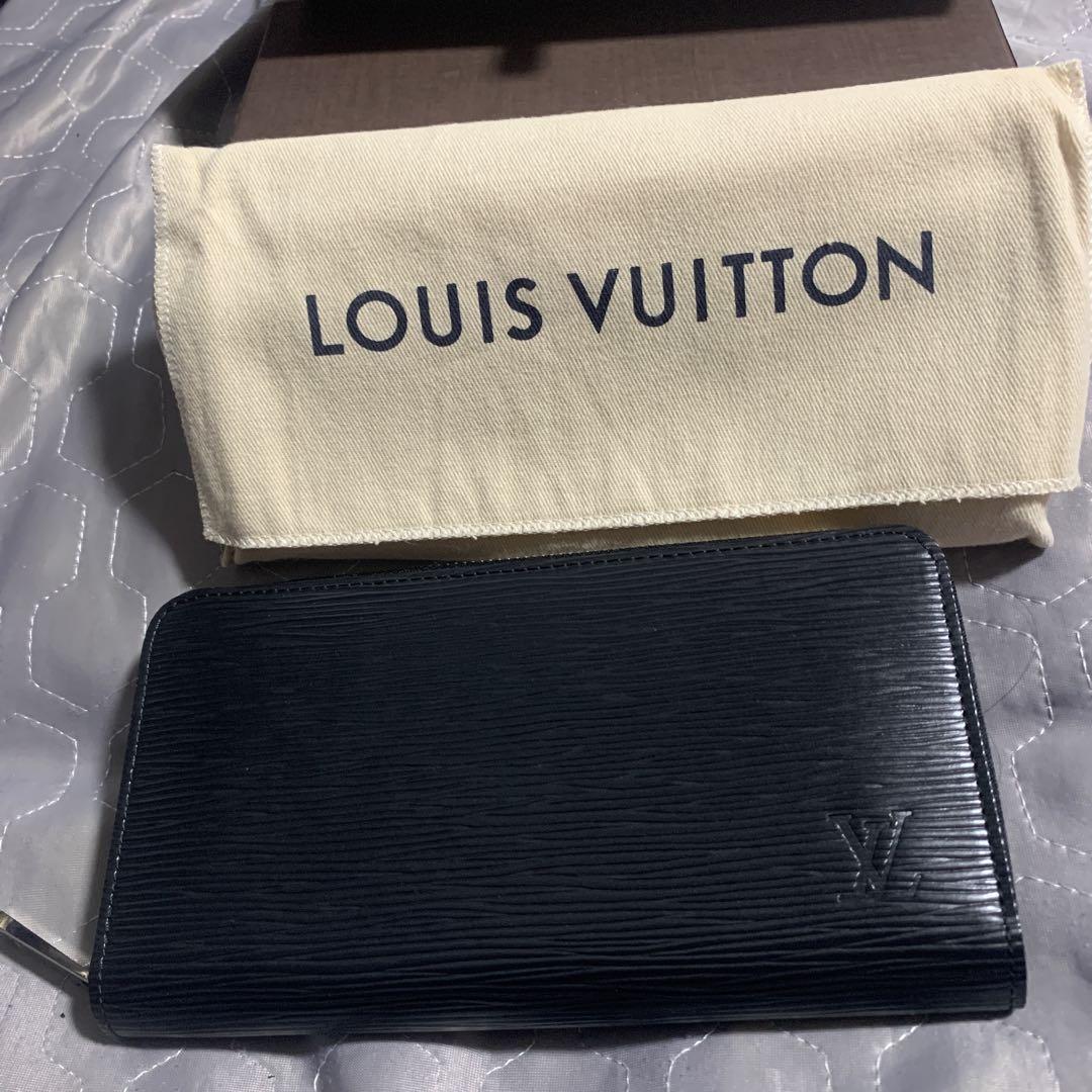新品未使用LOUIS VUITTON エピレザー ブラック長財布 - メルカリ