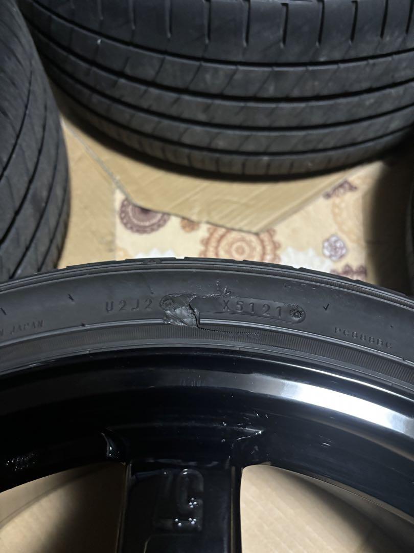 ryuukutoki 57CR 19インチ タイヤホイールセット