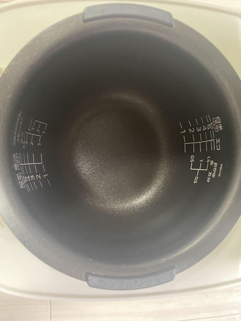 TIGER 炊飯器 JPB-H100 デジタル表示 ホワイト - 炊飯器・餅つき