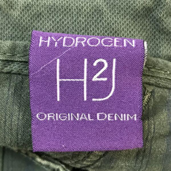 HYDROGEN/ハイドロゲン/H2J　デニムパンツ　スカルボタン/メンズF