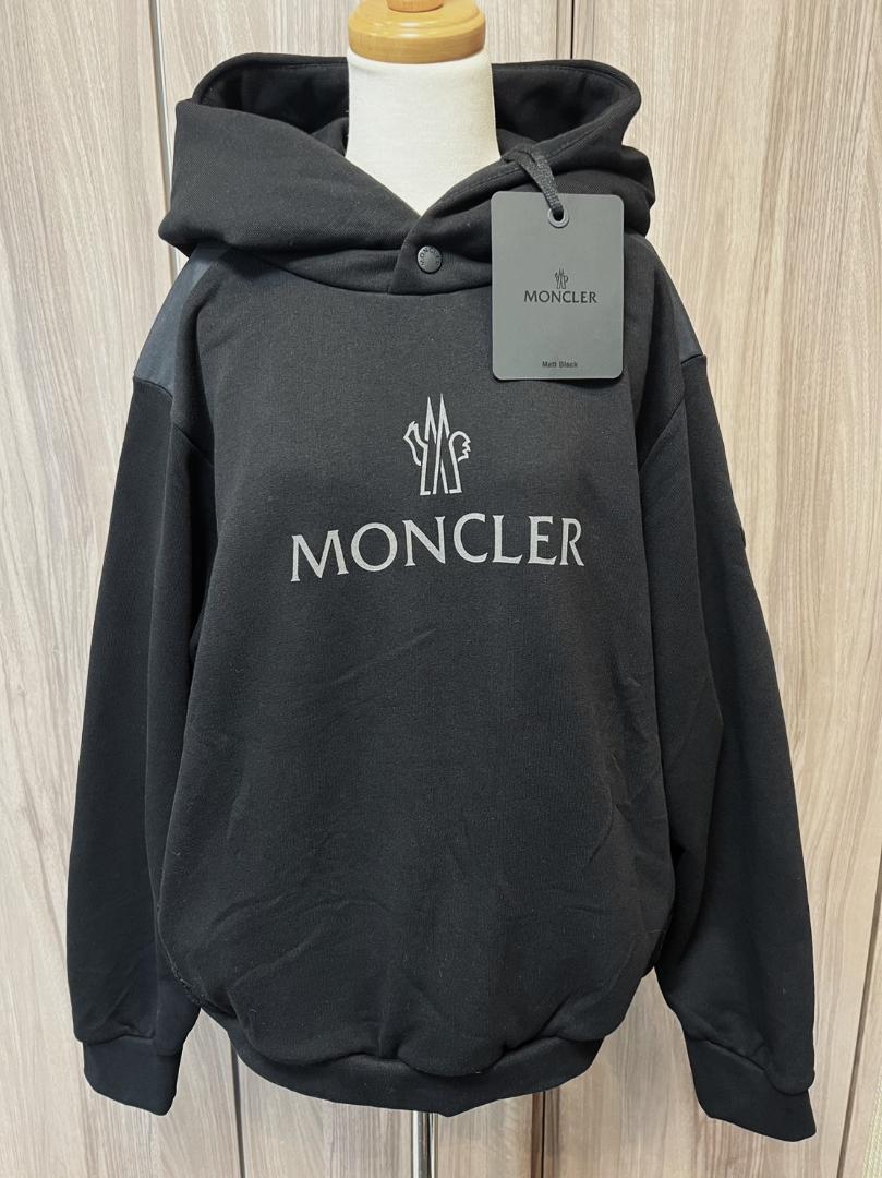 新品・本物保証☆MONCLER Same But Hoodie パーカー L 黒