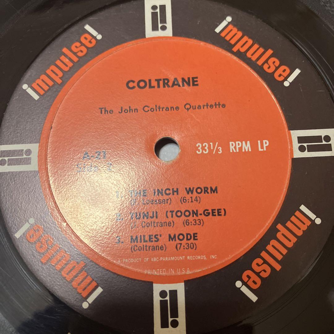 John Coltrane quartette LP ジャズ　コルトレーン