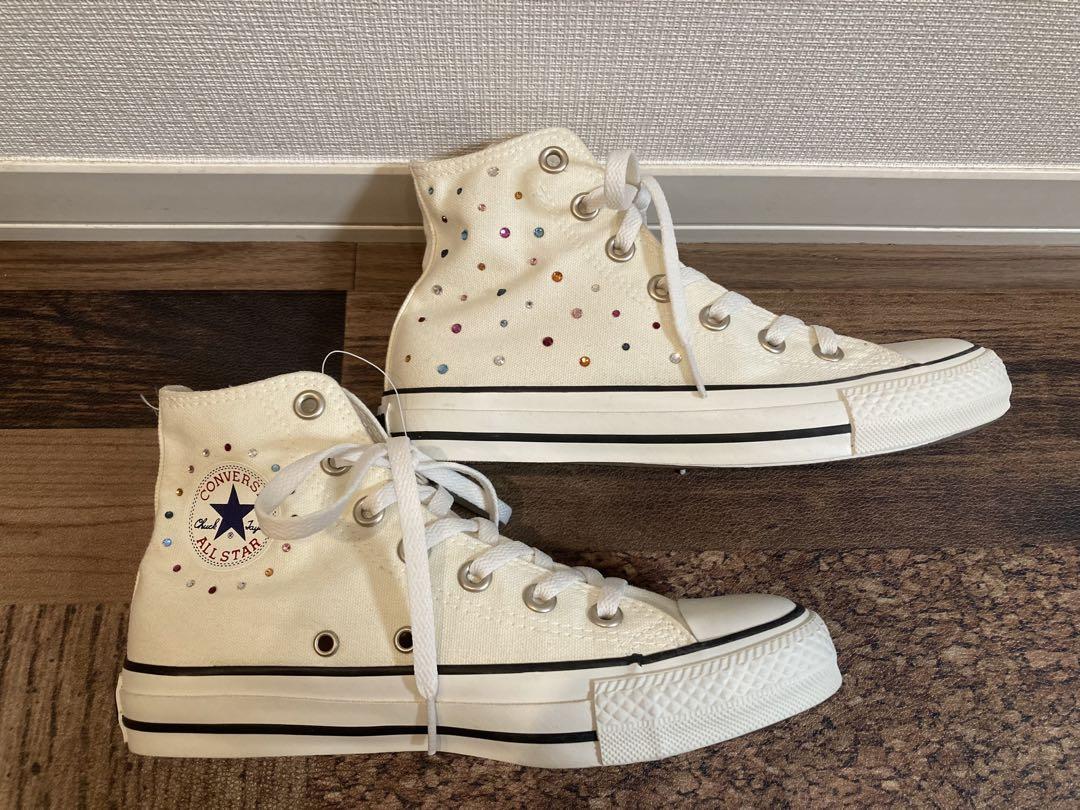 コンバース converse ハイカットスニーカー 七色スワロ 23㎝