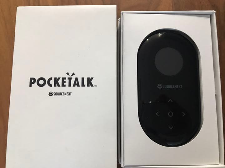 新品未使用☆ソースネクスト翻訳機 ポケトーク POCKETALK ブラック