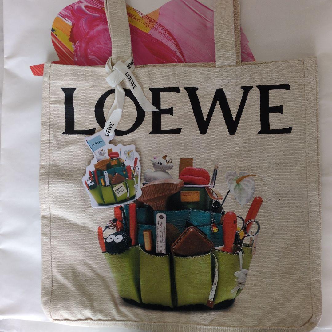 希少新品未使用LOEWE クラフテッド・ワールド展限定トートバック