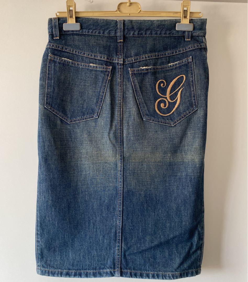 最安値新品 Gucci デニムスカート hAWvw-m98684063843 正規店得価