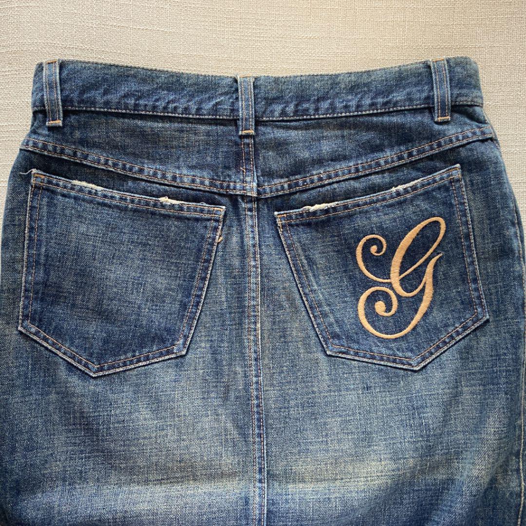 最安値新品 Gucci デニムスカート hAWvw-m98684063843 正規店得価