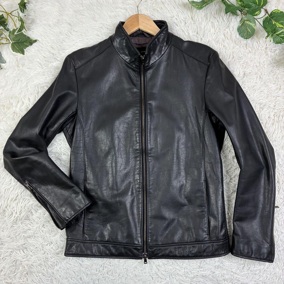数量は多い  美品 テットオム カウレザー シングルライダース レザー ジャケット・アウター