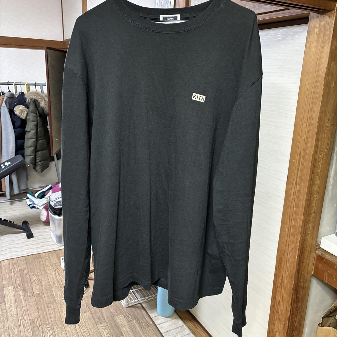 KITH ブラック ロングスリーブTシャツ XL