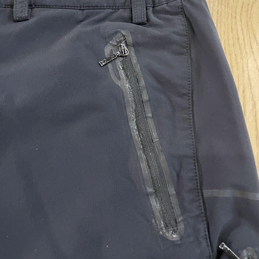 THE NORTH FACE ナイロンパンツ 古着 黒 XXLサイズ