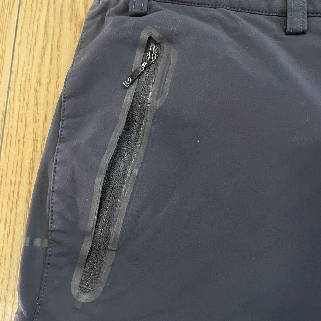 THE NORTH FACE ナイロンパンツ 古着 黒 XXLサイズ