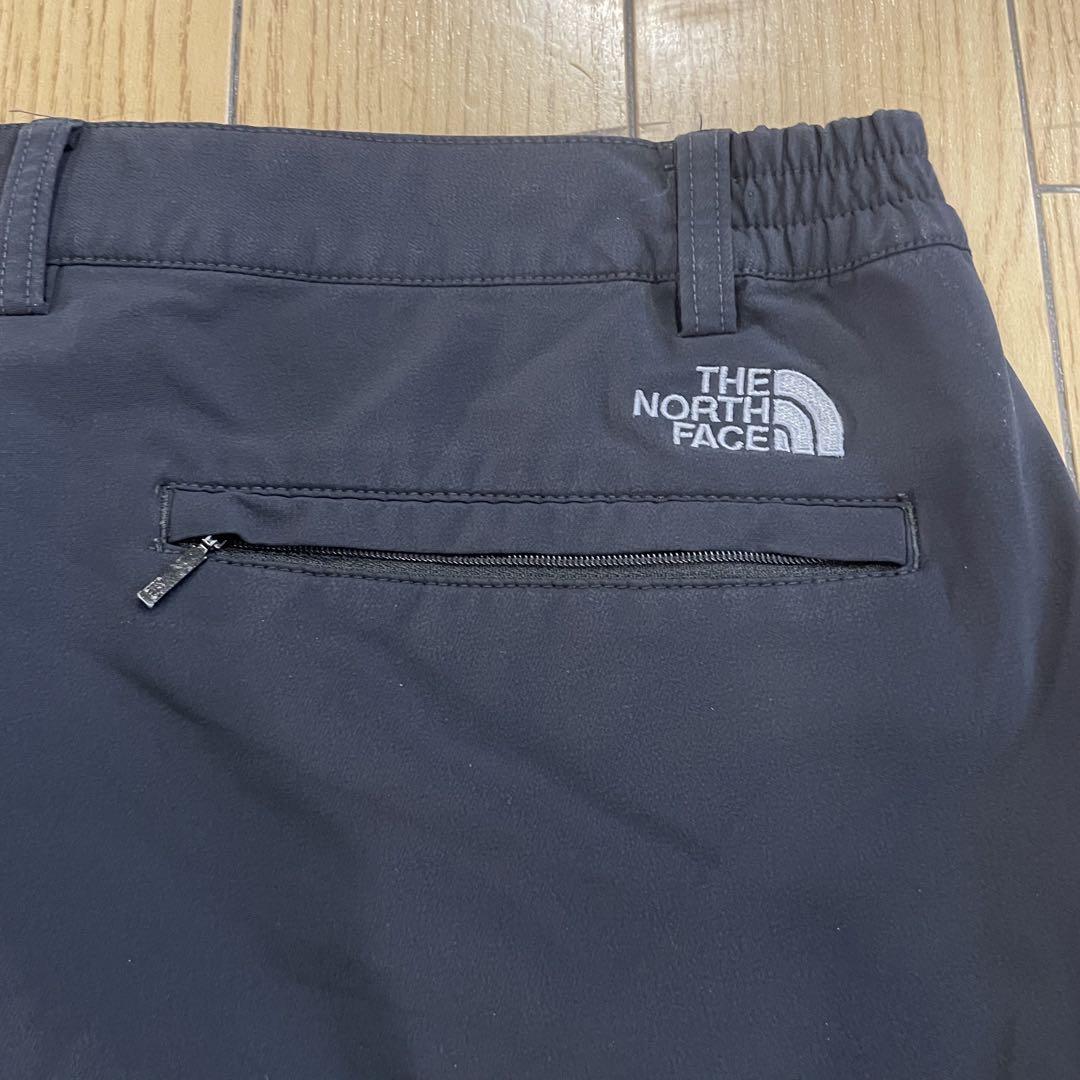 THE NORTH FACE ナイロンパンツ 古着 黒 XXLサイズ