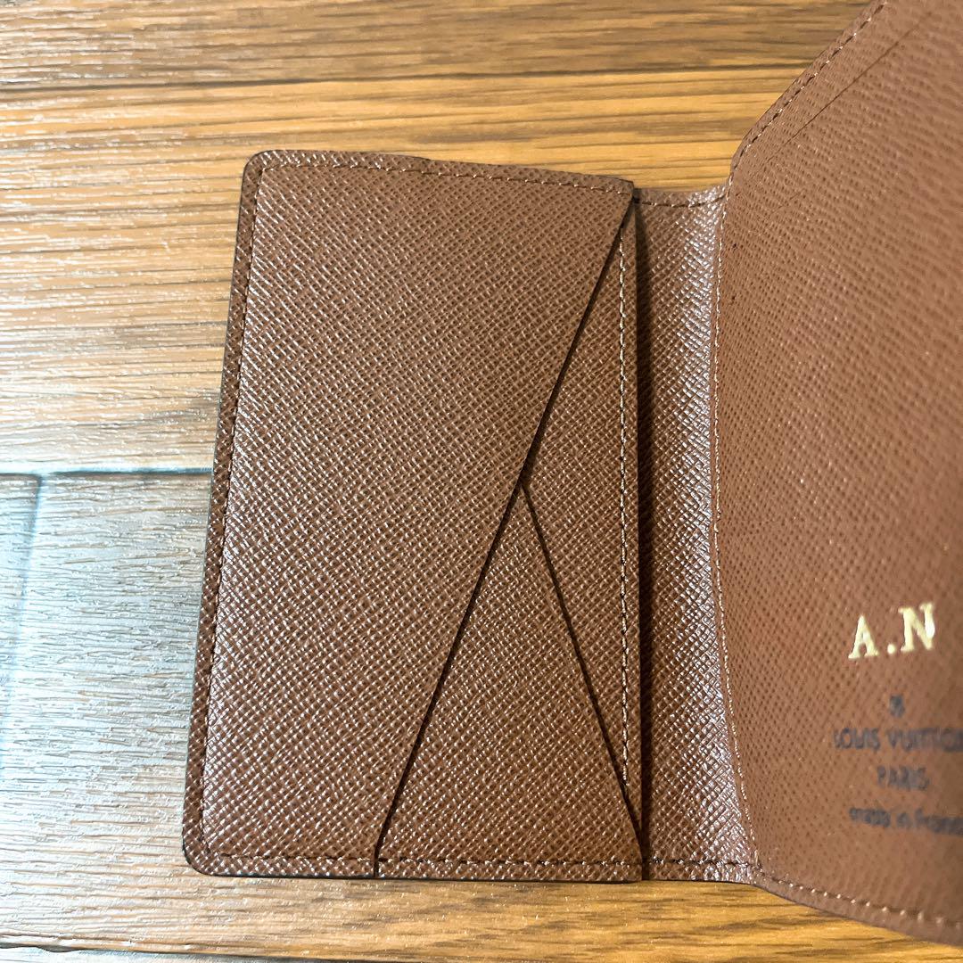 【新品未使用】LOUIS VUITTONモノグラム  名刺入れ 未使用 】LOUIS VUITTON モノグラム カードケース 名刺入れ