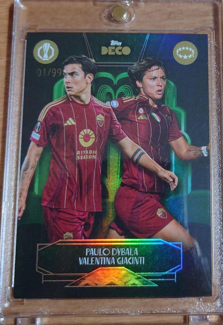 topps deco dybala giacinti　99シリファーストナンバー