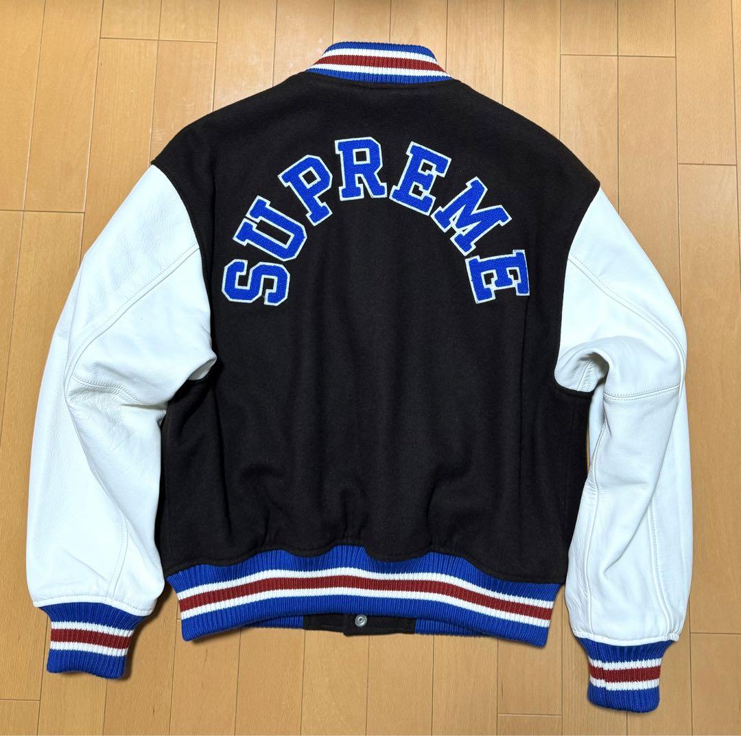美品 Supreme Tiger Varsity Jacket スタジャン S