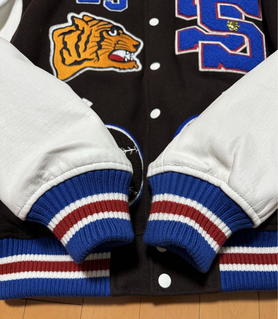 美品 Supreme Tiger Varsity Jacket スタジャン S