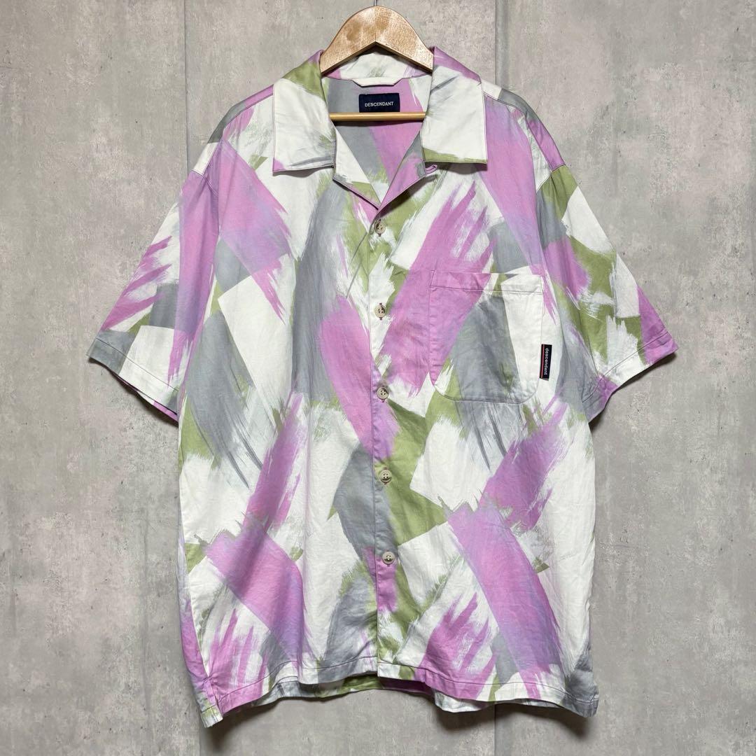 DESCENDANT 20SS STROKE TEXTILE SS SHIRT