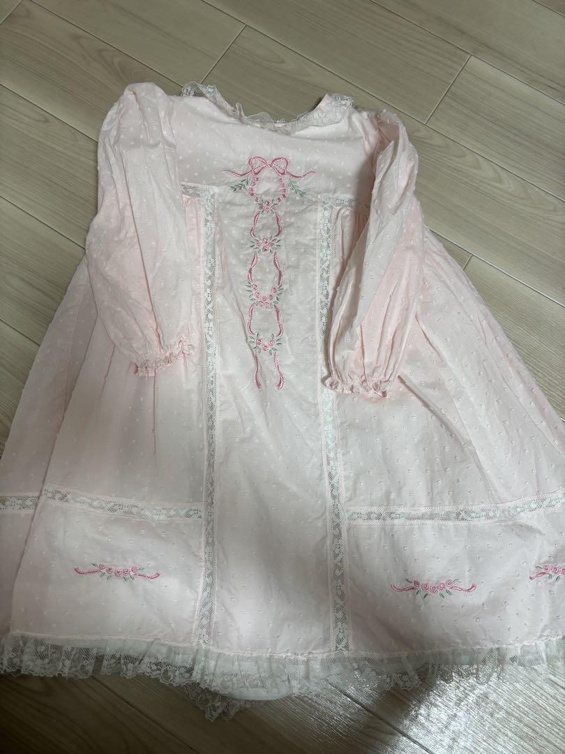 3/15まで】美品 DearGG FARAH DRESS ピンク 5Y 110-日本ショップ