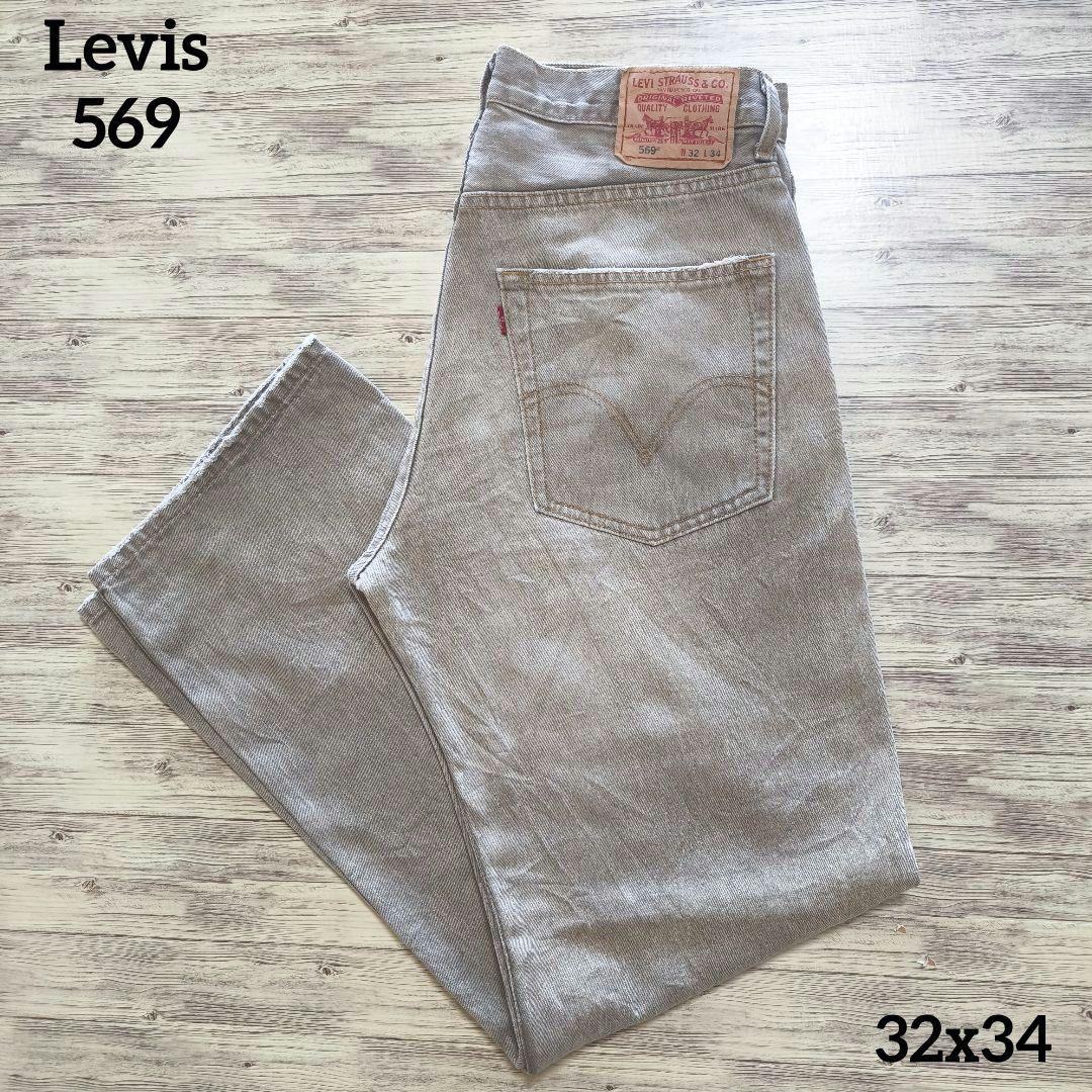 Levi's 569 ルーズストレート デニムパンツ 32x34