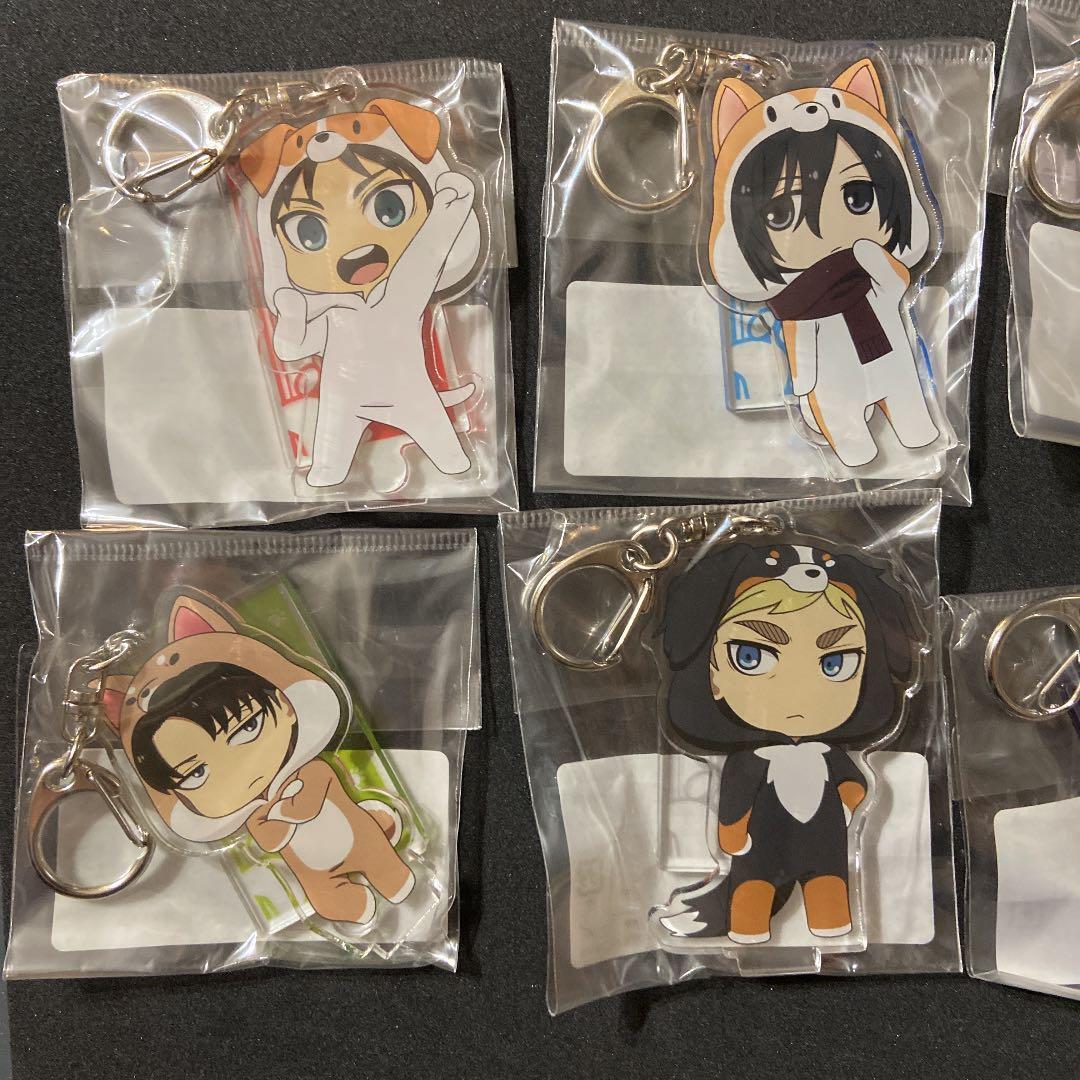 進撃の巨人 あにまるっこ アクリルキーホルダー10種