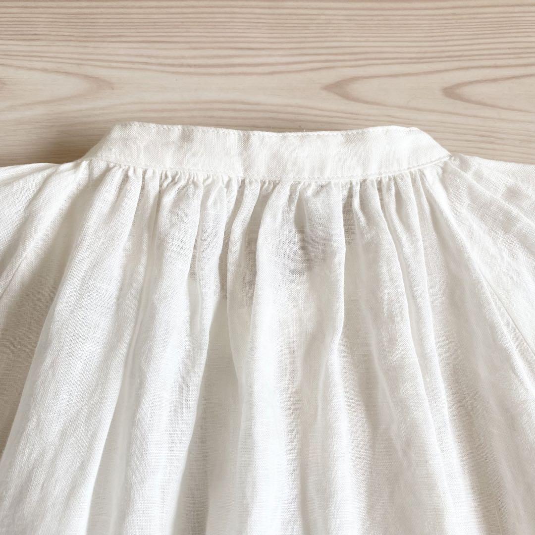 si-si-si comfort リネン ギャザーワンピース ゆったり