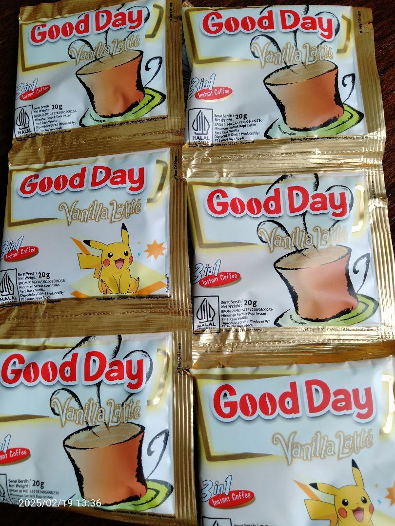 Good Dayバニララテ 3 イン 1 インスタント・コーヒー(120袋入り）